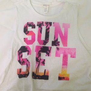 Forever 21 GIRLS muscle tee