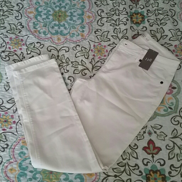 NWT j.jill natural denim ankle jeans