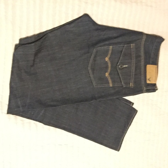 American eagle boot cut dark denim men's jeans