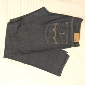 American eagle boot cut dark denim men's jeans