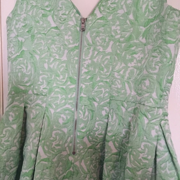 Betsey Johnson - Minted Brocade Dress - Picture 2 of 4