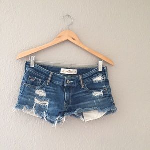 Hollister denim shorts