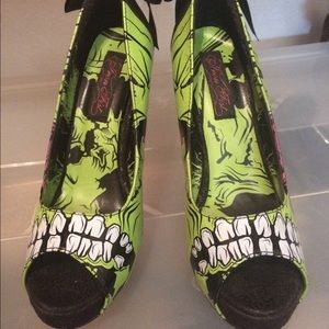 Iron Fist Chomper Zombie Heels