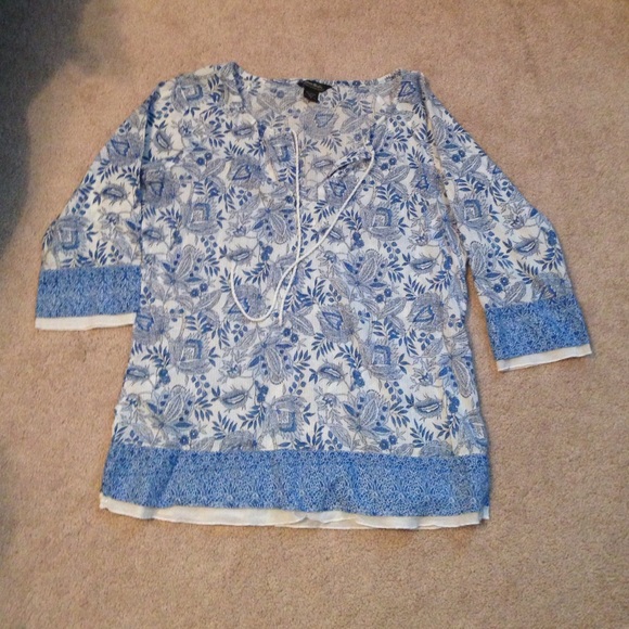 Lightweight printed shirt