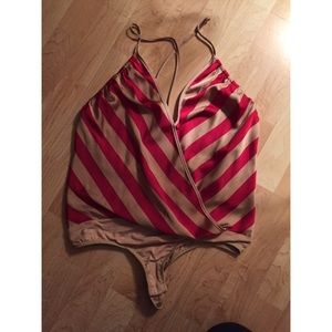 Bebe backless bodysuit