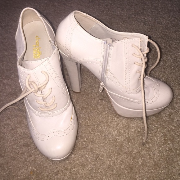 Wedged high heel