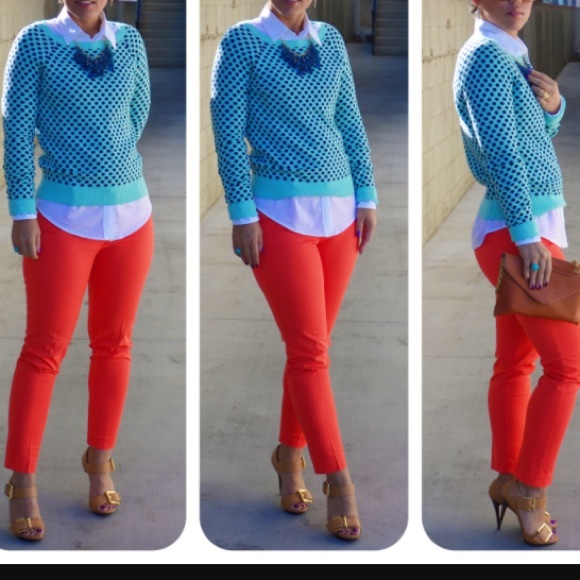 GAP Pants - Slim Cropped Trousers