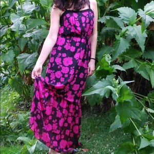 Kensie Dresses - Kensie hot pink floral maxi dress. Kensie Dresses - Kensie hot pink floral maxi dress.