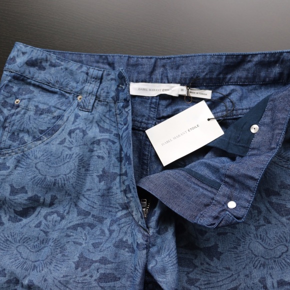 Isabel Marant Etoil Paros Printed Boyfriend Jeans
