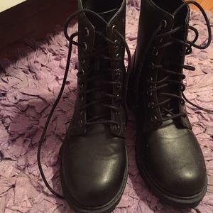 Cute combat boots!