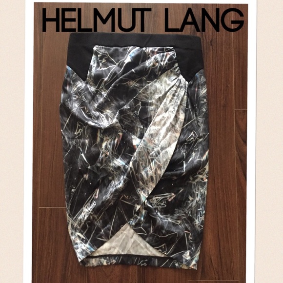 Helmut Lang Galaxy Print Skirt