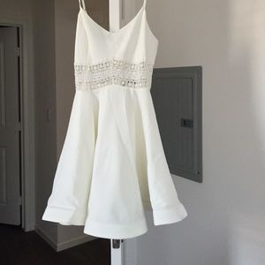 White sun dress