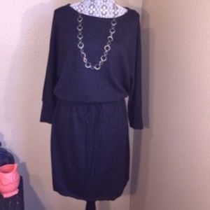 🍁Classic Ann Taylor charcoal sweater dress