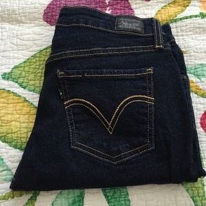 Denim super skinny jeans