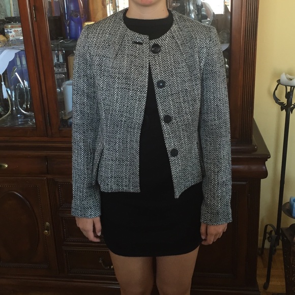 Anne Klein Black and White Blazer