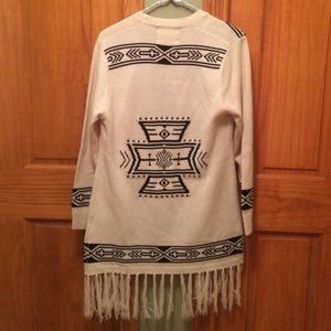 aztec cardigan