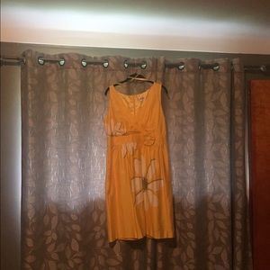 Yellow sun dress