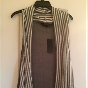 BCBG sleeveless cardigan