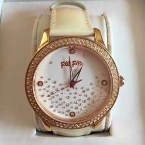 Authentic Folli Follie Rose Gold Watch