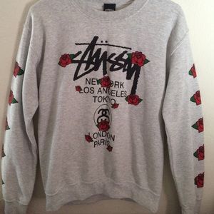 Stussy rose crewneck