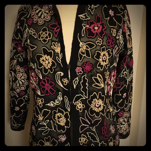 Embroidery sweater