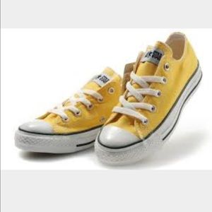 canary yellow converse