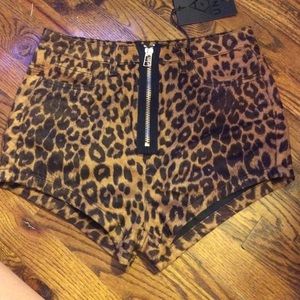 UNIF leopard shorts