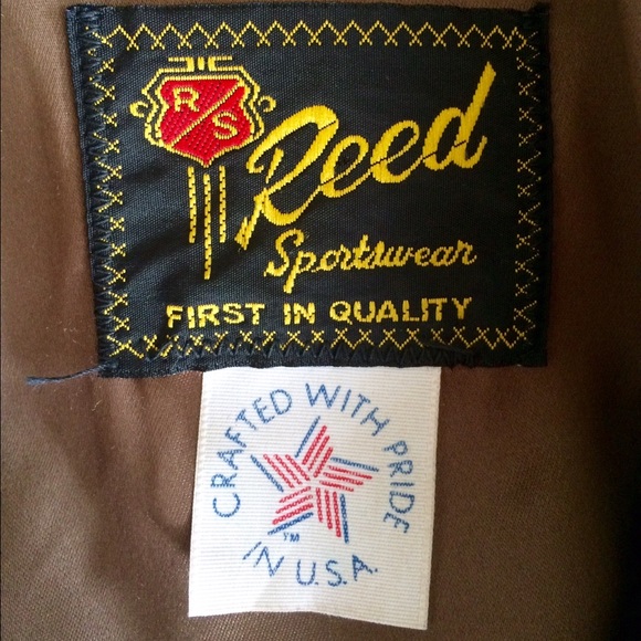 Vintage tan brown genuine leather jacket! Fringed - Picture 3 of 4