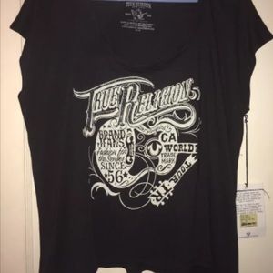 True religion shirt top size xs/tp