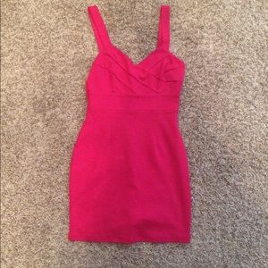 Body central short pink dress