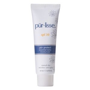 Pur-lisse 1.7 oz sunscreen/moisturizer