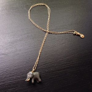 J. Crew Elephant Necklace