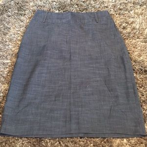 NWOT never worn jean looking pencil skirt