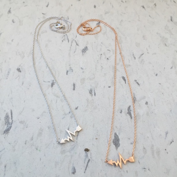 Boho arrow shape necklace.