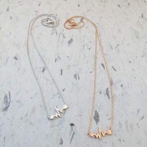 Boho arrow shape necklace.