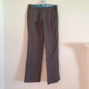 Gray khaki pants