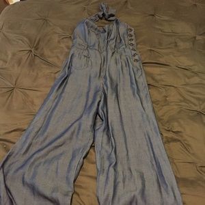 Anthro Jean Jumpsuit