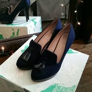 Navy Heels by Vince Camuto