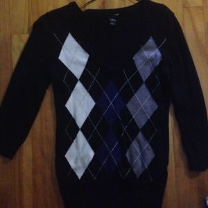 Argyle H&M Sweater