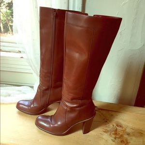 Tommy Hilfiger Tall Heeled Riding Boots