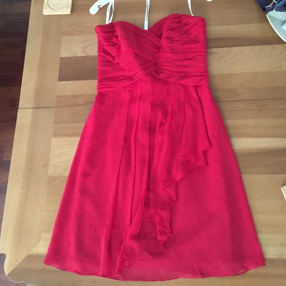 Red bridesmaid dress! Never worn!! NWT!!
