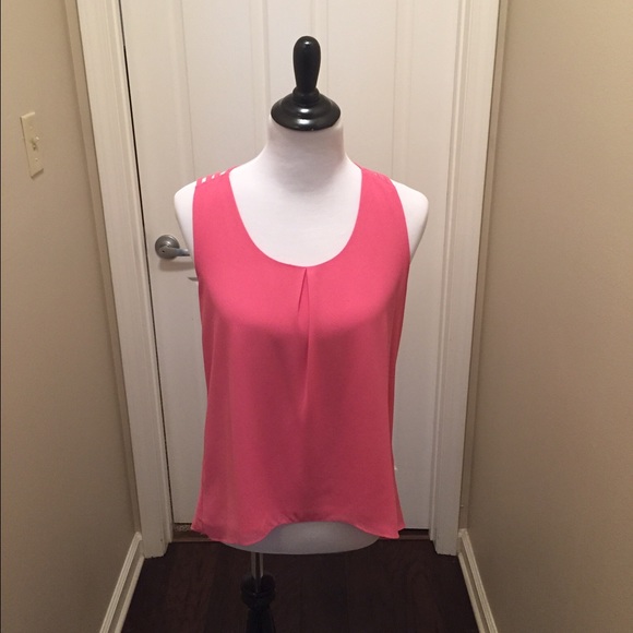 Rose colored tank