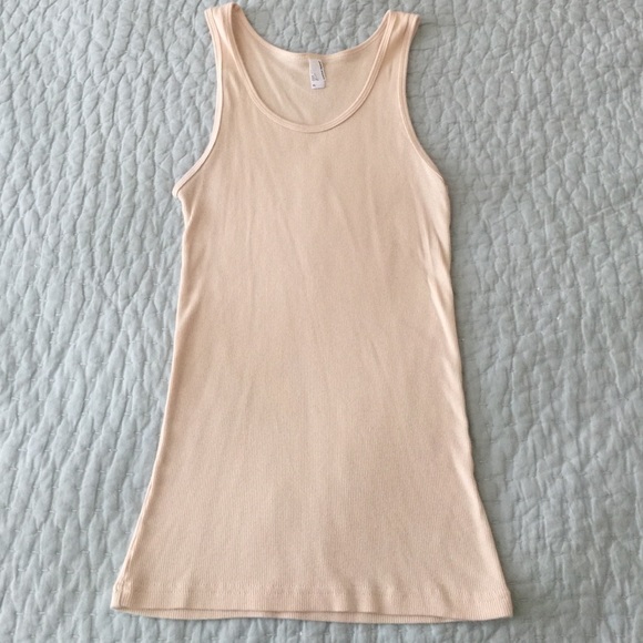 American Apparel Racerback Ribbed Tank