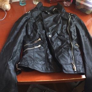 Leather jacket