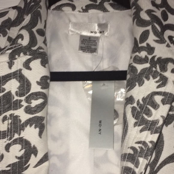 NWT Pattern Trench Coat - Picture 3 of 4