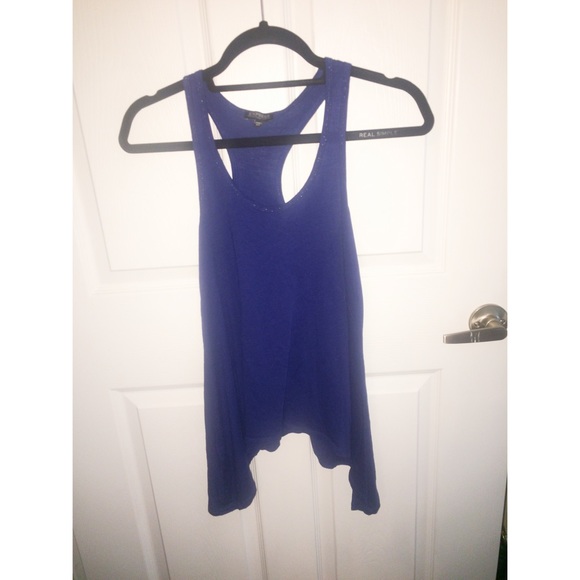 Royal blue express tank