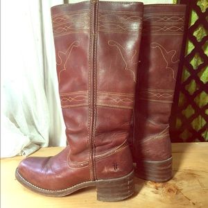 FRYE Campus Stitching Horse