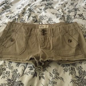 Tanish brown hollister shorts