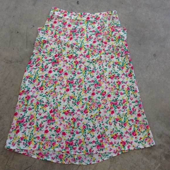 Floral skirt