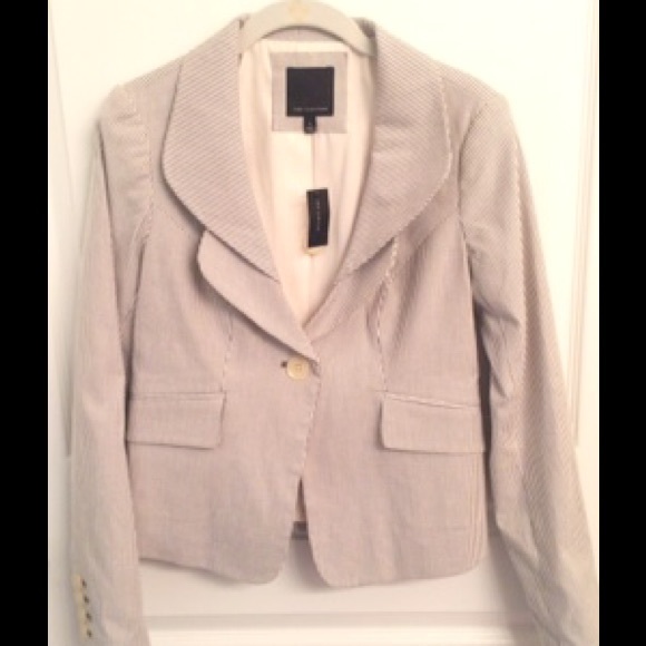 NWT Seersucker blazer from The Limited